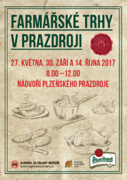 Plzeňské farmářské trhy i letos v Plzeňském Prazdroji