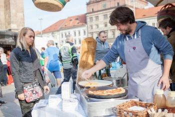 Karavana zaparkuje na náměstí Republiky