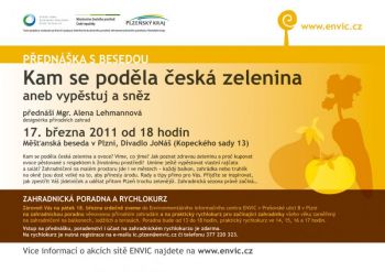 Kam se poděla česká zelenina aneb vypěstuj a sněz